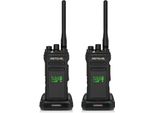 Retevis NR30D Dmr Walkie Talkie Digitale, Radio A Lungo Raggio, Cancellazione Del Rumore Ai, IP67, Alte Prestazioni, 2800 Mah, Per Squadre Di Sicurezza
