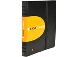 Libro Per Biglietti Da Visita Exacard Con 20 Buste Rimovibili Per 120 Biglietti Exactive, 20X14,5Cm Nero