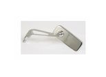 Specchio Manubrio Shin Yo, Rettangolare, Alluminio, Cromo