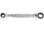 Ks Tools Chiave Ad Anello A Doppio Cricchetto 4 In 1 10×13×17×19 Mm 503.4565