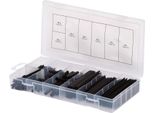 Ks Tools Set Di Tubi Termorestringenti Da 127 Pezzi 2×40 - 13×80 Mm