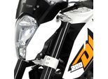 Parabrezza Mra Spoiler Parabrezza S Grigio Fumo Con Abe Per Ktm Duke 125