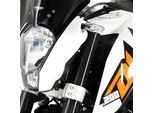 Parabrezza Mra Racing Grigio Fumo Con Abe Per Ktm Duke 125