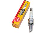 Set Di Candele Di Accensione Ngk 10X CPR8EB-9 Con Soppressione Delle Interferenze, Filettatura Lunga 19,0 Mm Ø 10,0 Mm Esagono 16,0 Mm, Distanza Tra Gli Elettrodi 0,90 Mm, Potere Calorifico 8, Dado Di Collegamento Sae Fisso, 6607