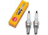 Set Di Candele Ngk 2X CR10EK Candela Con Soppressione Delle Interferenze, Filettatura Lunga 19,0 Mm Ø 10,0 Mm Esagono 16,0 Mm, Elettrodo A 2 Masse Distanza Tra Gli Elettrodi 0,75 Mm, Potere Calorifico 10, 2360