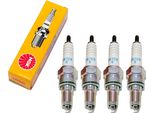 Set Di Candele Di Accensione Ngk 4X CR7EH-9 Con Soppressione Delle Interferenze, Filettatura Lunga 19,0Mm Ø 10,0Mm Esagono 16,0Mm, Distanza Tra Gli Elettrodi 0,90Mm, Potere Calorifico 7, 3486