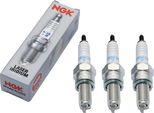 Set Di Candele Ngk 3X CR9EIA-9 Candela All'iridio Con Soppressione Delle Interferenze, Filettatura Lunga 19,0 Mm Ø 10,0 Mm Esagono 16,0 Mm, Distanza Tra Gli Elettrodi 0,90 Mm, Potere Calorifico 9, 6289