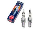 Set Di Candele Ngk 2X DCR8EIX Candela All'iridio Con Soppressione Delle Interferenze, Filettatura Lunga 19,0 Mm Ø 12,0 Mm, 3606 Compatibile Con