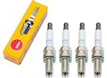 Set Di Candele Ngk 4X MAR10A-J Candela Con Soppressione Delle Interferenze, Filettatura Lunga 19,0 Mm Ø 10,0 Mm Esagono 14,0 Mm, Elettrodo A 2 Masse Distanza Tra Gli Elettrodi 0,75 Mm, Potere Calorifico 10, 4706