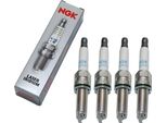Set Di Candele Ngk 4X LMAR8AI-8 Candela All'iridio Soppressa, 26,5 Mm Filettatura Extra Lunga Ø 10,0 Mm Esagono 14,0 Mm, Distanza Tra Gli Elettrodi 0,80 Mm, Potere Calorifico 8, 92288