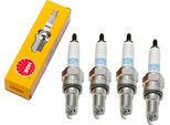 Set Di Candele Ngk 4X IMR8C-9HES Candela All'iridio Con Soppressione Delle Interferenze, Filettatura Lunga 19,0 Mm Ø 10,0 Mm Esagono 16,0 Mm, Distanza Tra Gli Elettrodi 0,90 Mm, Potere Calorifico 8, 5990