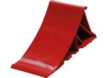 Tripus Cuneo Per Ruote, In Plastica, Senza Maniglia, Rosso