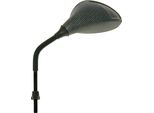 Specchio Flash Sinistro M8 Carbon Look Filo Lungo