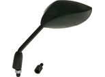 Specchio Sportivo Sinistro M8 / M10 Ovale Nero