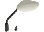 Specchio Sportivo Sinistro M8 / M10 Ovale Bianco