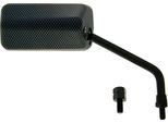 Specchio F1 Destro M8 Carbon Look Opaco Filettatura Corta