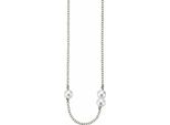 Cai Collana In Argento Sterling 925/- 39+3 Cm Bianco 135250137-42