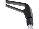 Specchio STR8 Stile Cnc, Filettatura M10, Destro, Nero Opaco