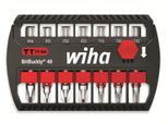 Wiha Set Di 8 Pezzi Bitbuddy Phillips Pozidriv Torx Ty-Bit 49 Mm