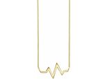 Cai Collana In Argento Sterling 925/- 39+5 Cm Giallo Senza Pietra 135250109-44