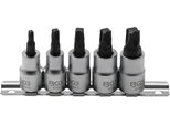 Bgs Technic Set Di Inserti Per Mts Mortorq - 10 Mm (3/8") - MTS0/MTS04 - 5 Pezzi - 9756"
