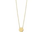Cai Collana In Argento Sterling 925/- 45+5 Cm Giallo 274250018-50