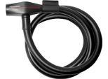 Blocca Cavo Trelock 110 Cm, Ø 15 Mm Ks 415/110/15, Con Supporto Zk 234, Nero