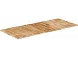 Piano Del Tavolo In Legno Massiccio Di Mango 15-16 Mm 140X60 Cm