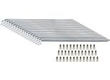 Set Di Raggi Cromati Con Nipplo +3 Mm, 36X Ciascuno - M3,5-143,5 Mm - Per Cerchi Da 16 Pollici