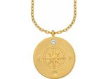 Cai Collana In Argento Sterling 925/- 50+5 Cm Giallo 274240142-60