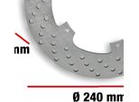 Disco Freno Malossi B28 Ø 240Mm, Spessore 3,5Mm, 0638
