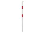 Alberts 782474 Palo Di Sbarramento Sk Standard, Da Inserire Nel Calcestruzzo, Bianco, Paletto Ø 60 Mm, Altezza Dal Suolo 100 Cm