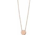 Cai Collana In Argento Sterling 925/- 45+5 Cm Rosso 274250018-2-50