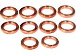 Kit 10 Rondelle Di Tenuta Matthies In Rame 14,3X20X3Mm