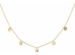 Cai Collana In Argento Sterling 925/- 39+5 Cm Giallo 274250057V-44