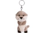 Nici Otter Oda Portachiavi 10Cm, Verde