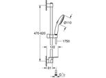 Grohe Set Asta Doccia Tempesta 110 279263 600Mm 2 Tipi Di Getto Mensola Cromo