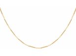 Cai Collana In Argento Sterling 925/- 38+5 Cm Giallo 500250727V-43