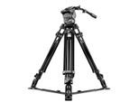 Mantona Dolomit 4000 Treppiede Video 170 Cm (66,9 Pollici) - 850 X 190 X 190 Mm / Capacità Di Carico Circa 14 Kg - Per Dslr/Videocamera - Inclusa Borsa - Treppiede Fotocamera Treppiede Video Con Testa Fluida