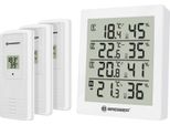Bresser Temeo Hygro Quadro - Termoigrometro - Digitale - Senza Fili - Bianco