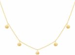 Cai Collana In Argento Sterling 925/- 38+5 Cm Giallo 274250070V-43