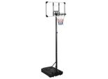 Vidaxl Cavalletto Da Basket Trasparente 235-305 Cm In Policarbonato