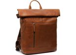 The Chesterfield Brand Pelle Zaino Per Il Tempo Libero Zaino Con Scomparto Per Laptop Liverpool Backpack Cognac Marrone Chiaro
