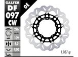 Set Di Dischi Freno Galfer 2X DF097CW Wave® Flottante Anteriore 296X4Mm Per Honda X-ADV 750 Ccm Anno 2017 - 2023
