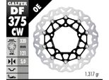 Set Di Dischi Freno Galfer 2X DF375CW Wave® Flottanti Anteriori 320X6Mm Per Suzuki GSX-R Hayabusa 1300 Ccm Anno 2021 - 2023