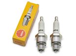 Set Candele Ngk 2X B10HS, Filettatura Corta 12,7 Mm Ø 14,0 Mm Esagono 20,8 Mm, Distanza Tra Gli Elettrodi 0,75 Mm, Potere Calorifico 10, 2399