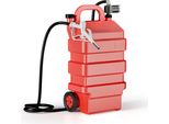 Sistema Di Serbatoi Mobili Wiltec Da 60 L Con Pompa A 12 V, Serbatoio Per Gasolio E Benzina, Tanica Portatile Per Un Rifornimento Flessibile
