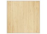 Vidaxl Tappeto Quadrato Light Nature 100X100 Cm Bamboo