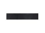Vidaxl Tappeto Rettangolare Nero 60X300 Cm Bamboo
