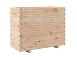 Vidaxl Fioriera 90X40X72,5 Cm In Legno Di Pino Massiccio